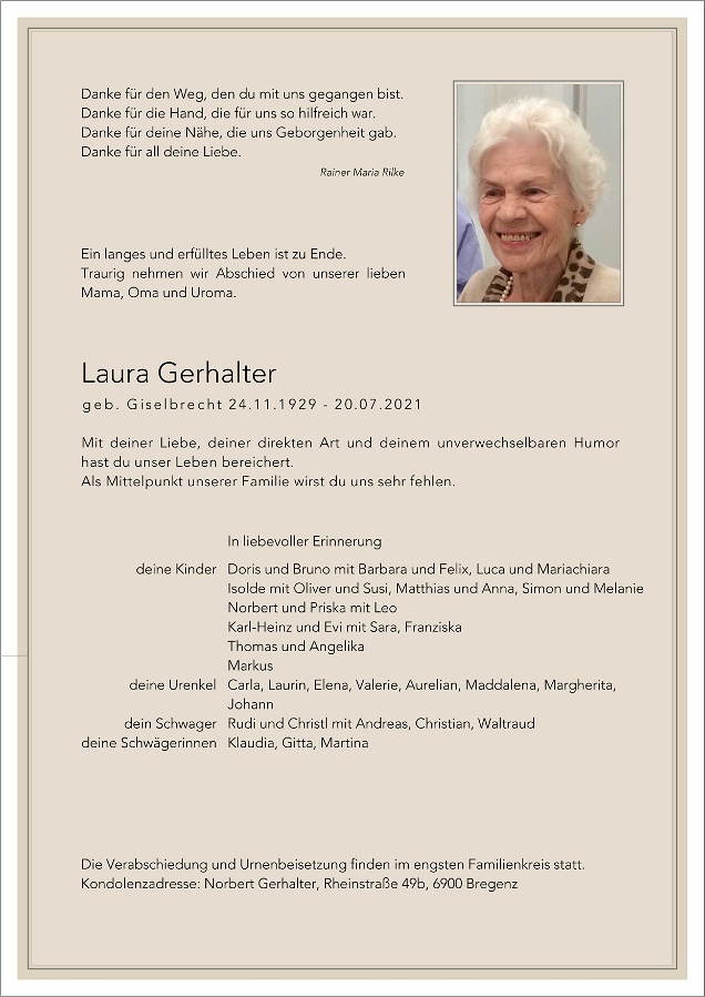 Laura Gerhalter